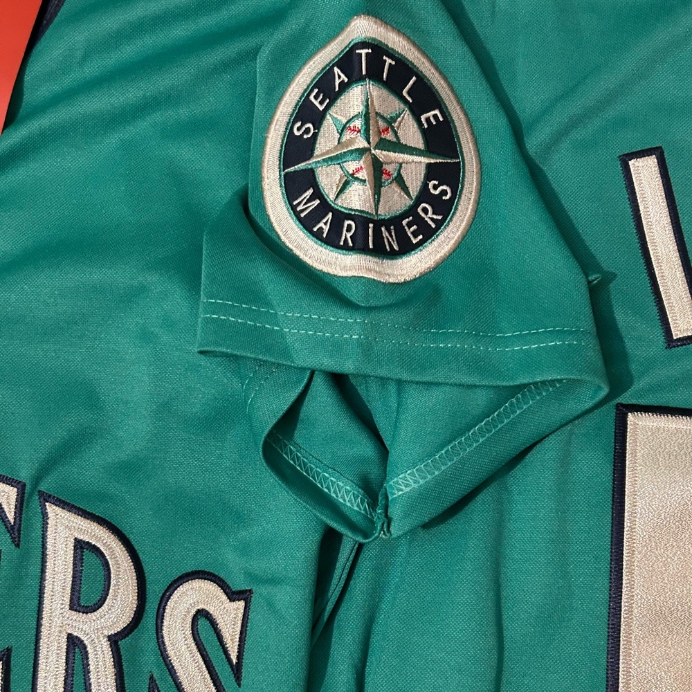 MITCHELL & NESS SEATTLE MARINERS ICHIRO SUZUKI Men's JERSEY Sz M,L,XL,2X NWT - Picture 4 of 8
